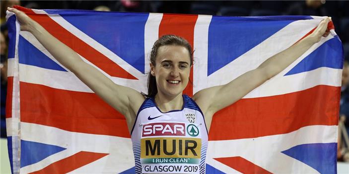 Laura Muir Glasgow 2019